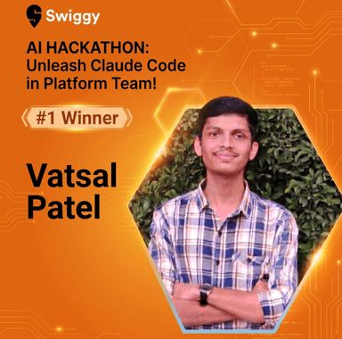 Swiggy AI Hackathon (#1 Winner)
